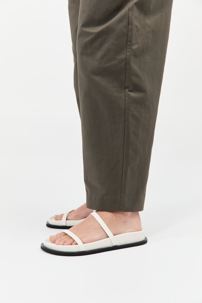 Fine Double Strap Slide - Off White - 5