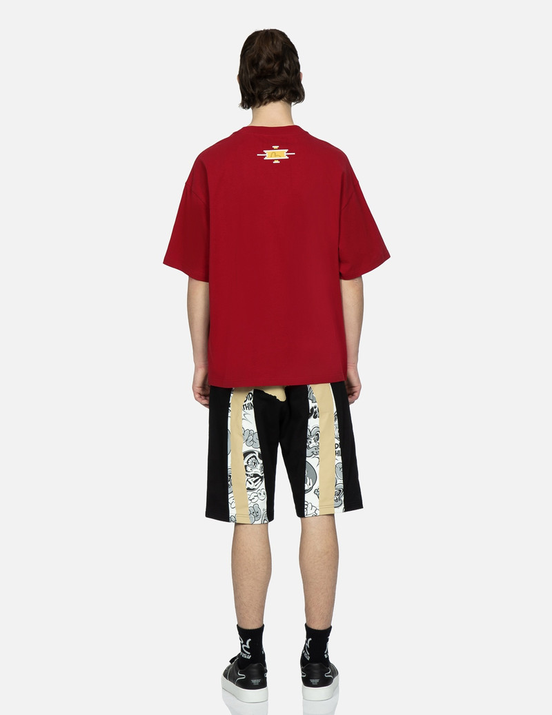 DOUBLE DAICOCK PRINT SWEAT SHORTS 5