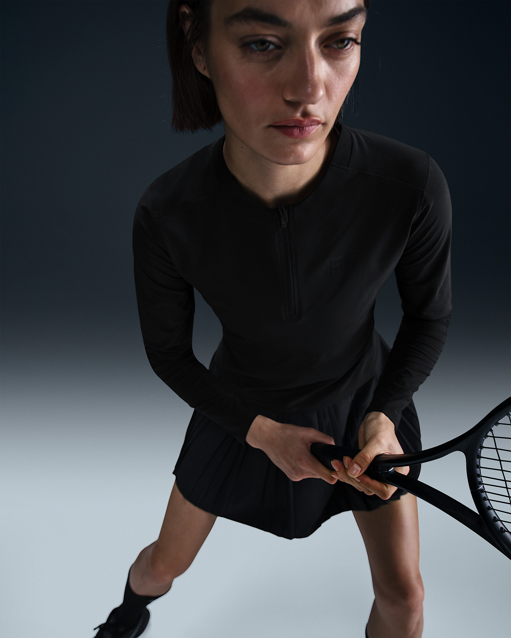 NikeCourt Advantage Women's Dri-FIT Mid-Layer Tennis Top - 3