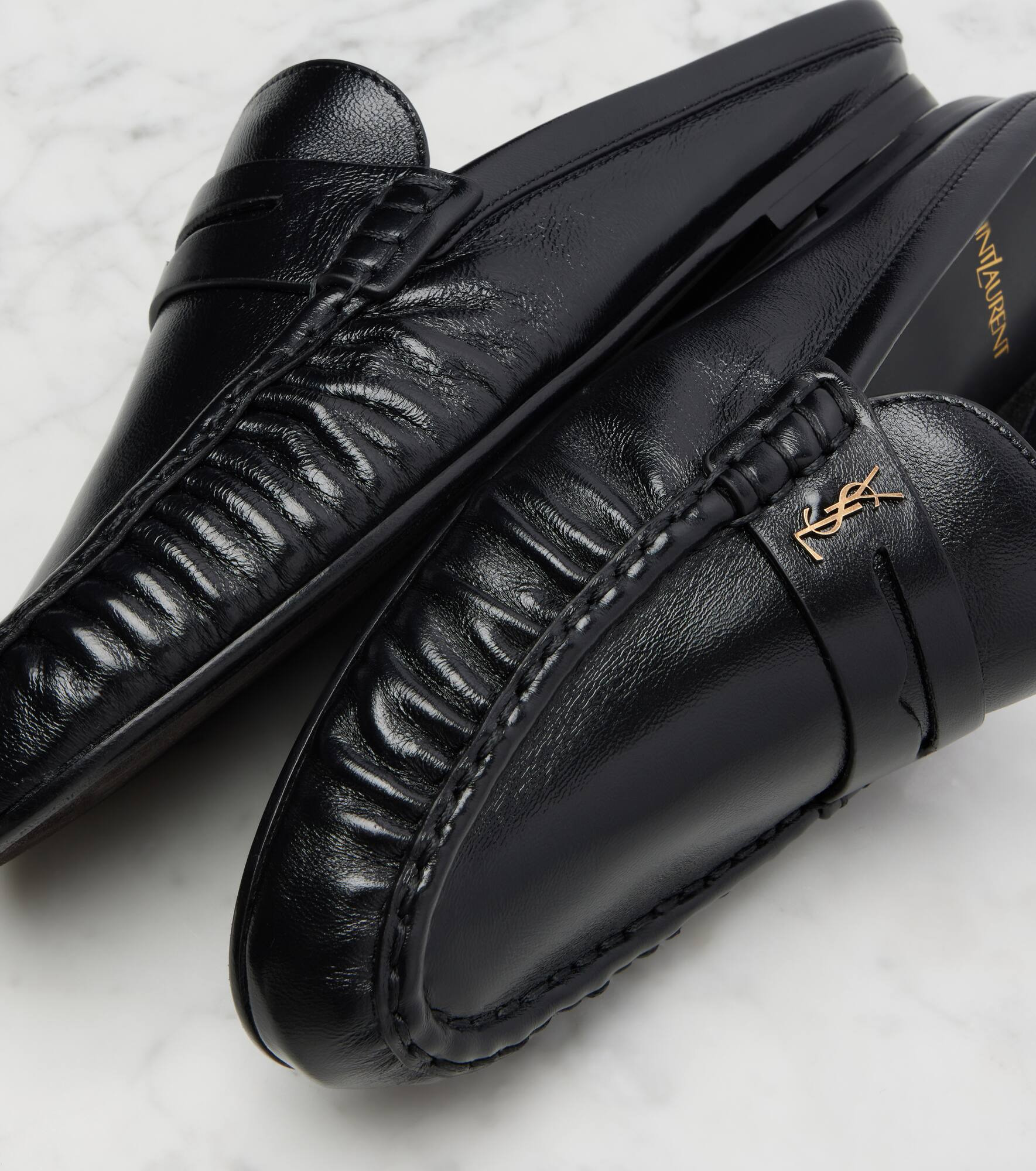 Le Loafer leather mules - 5