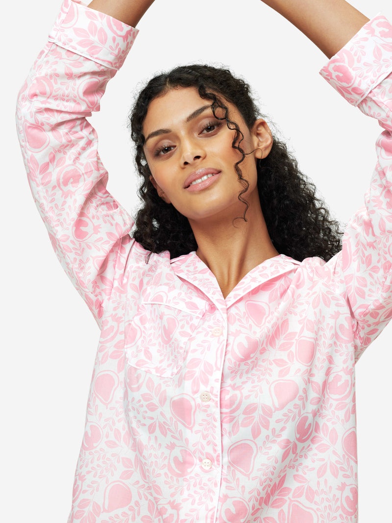 Women's Pyjamas Nelson 89 Cotton Batiste Pink - 6