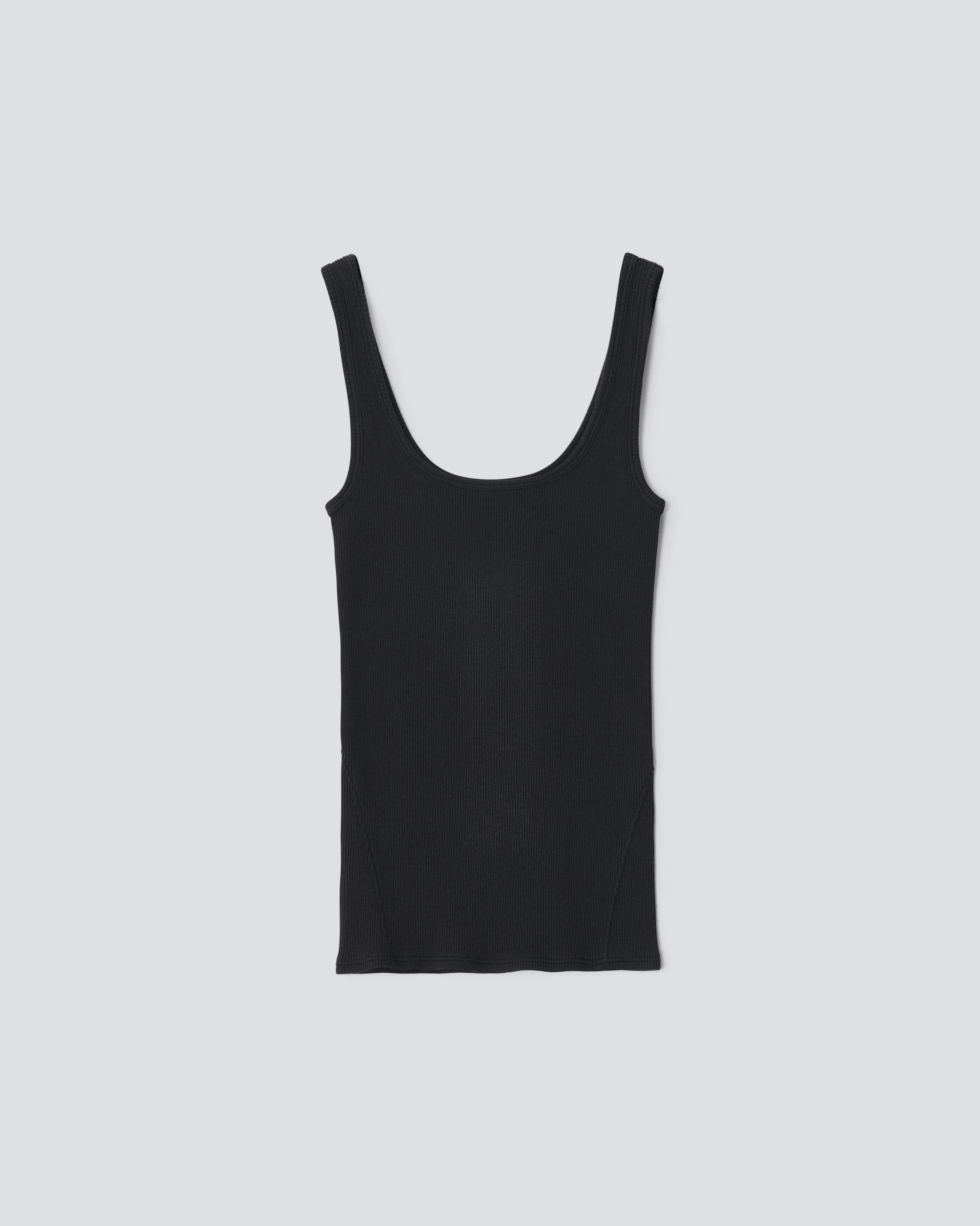 Essential Rib Scoop Tank
Rib Cotton T-Shirt - 1