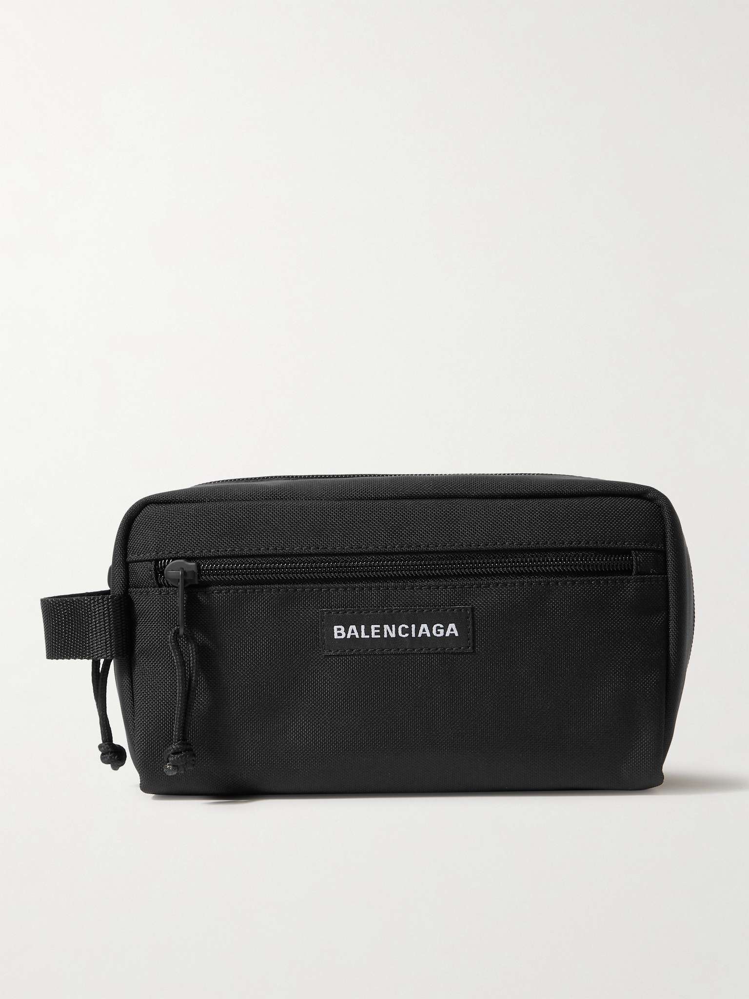 Logo-Appliquéd Recycled Nylon Wash Bag - 1