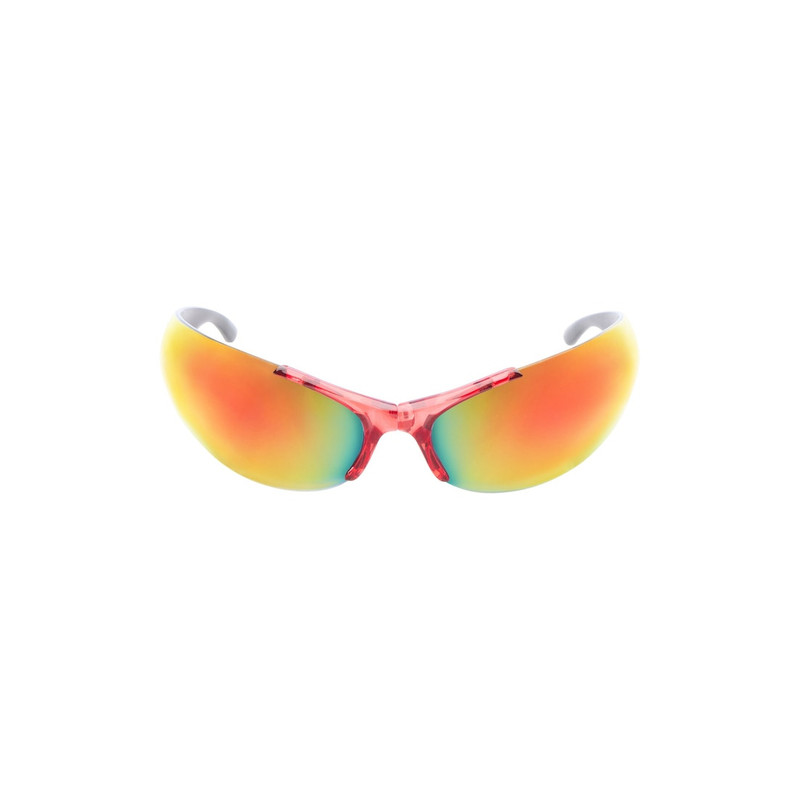 Afterhour Oval Sunglasses in Red 1