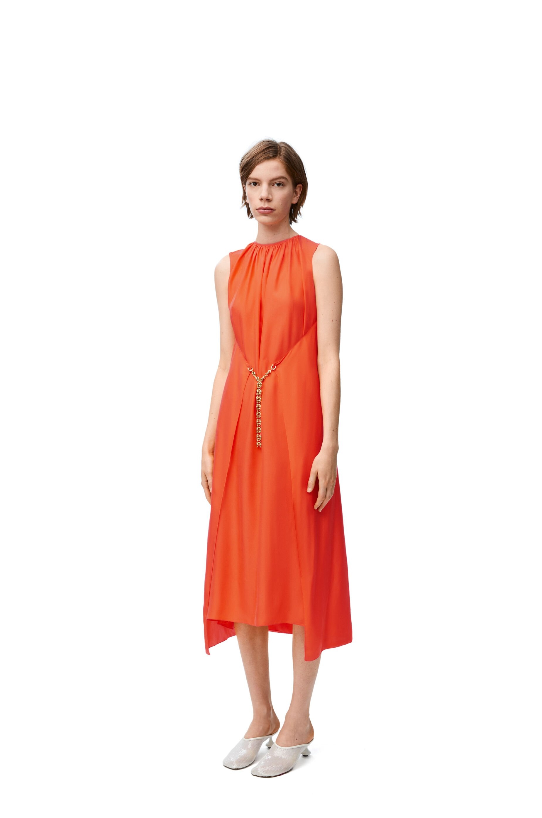 Chain dress in silk - 2