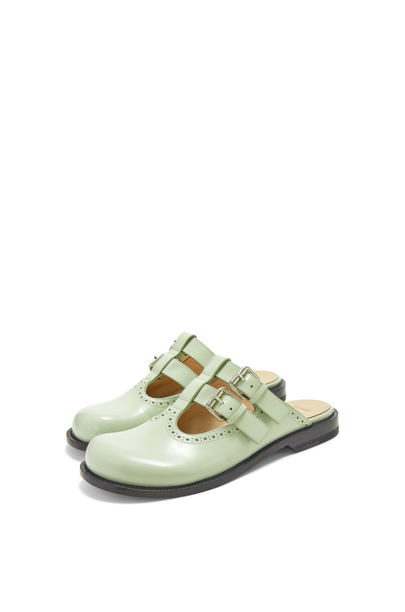 Loewe Campo Mary Jane mule in calfskin outlook