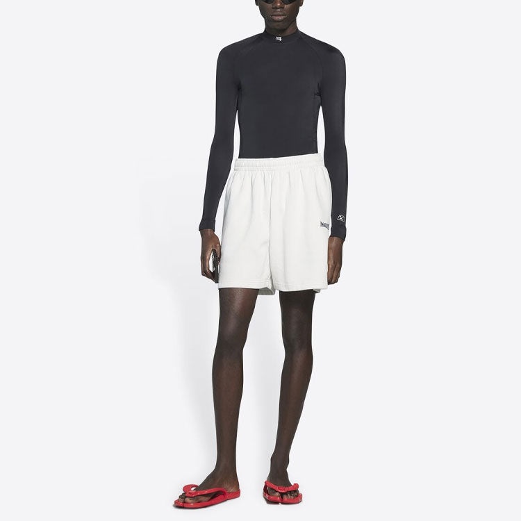 Balenciaga Political Campaign Short 'White' 641608TKVI99084 - 3