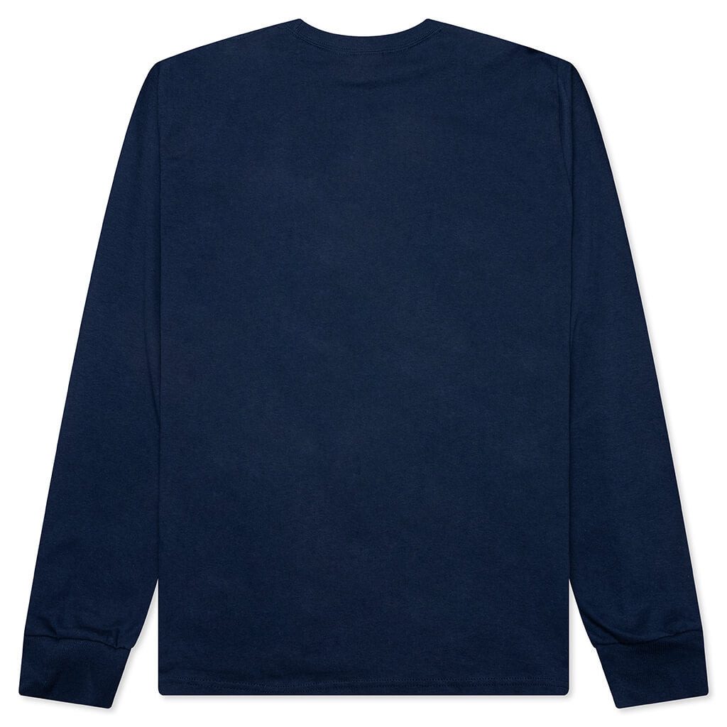 MIRROR L/S TEE - NAVY - 2