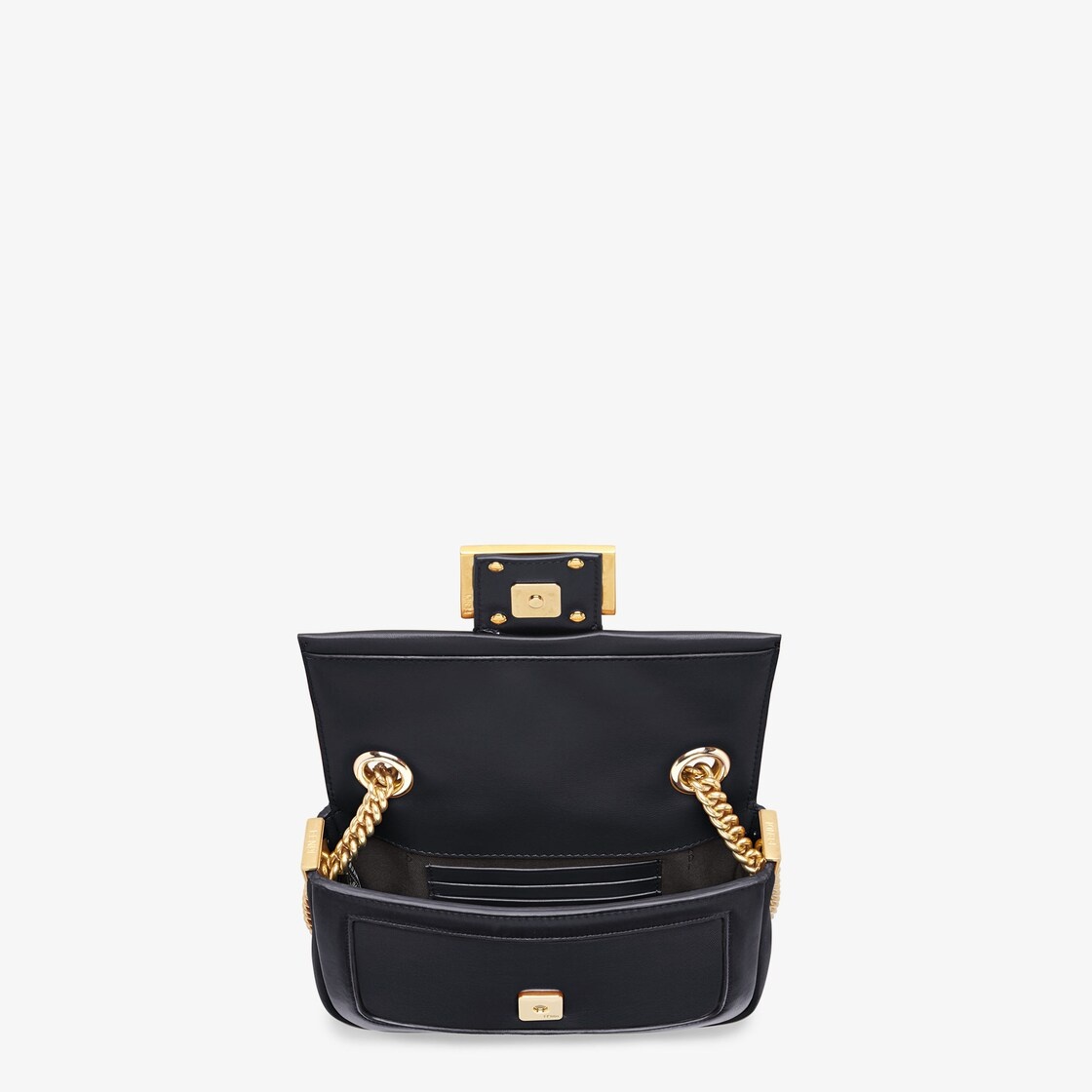 Black nappa leather bag - 4