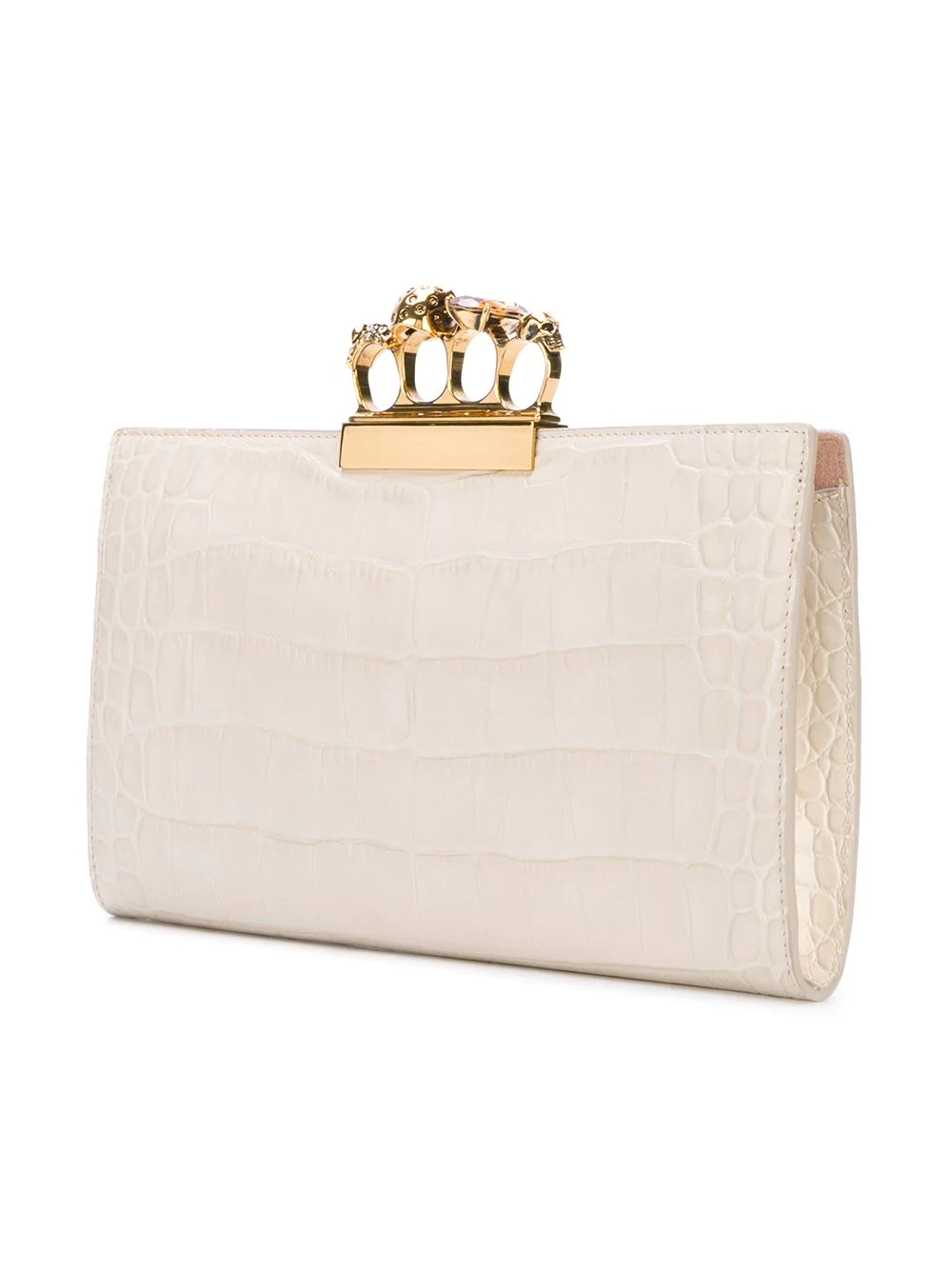 knuckleduster clutch bag - 3