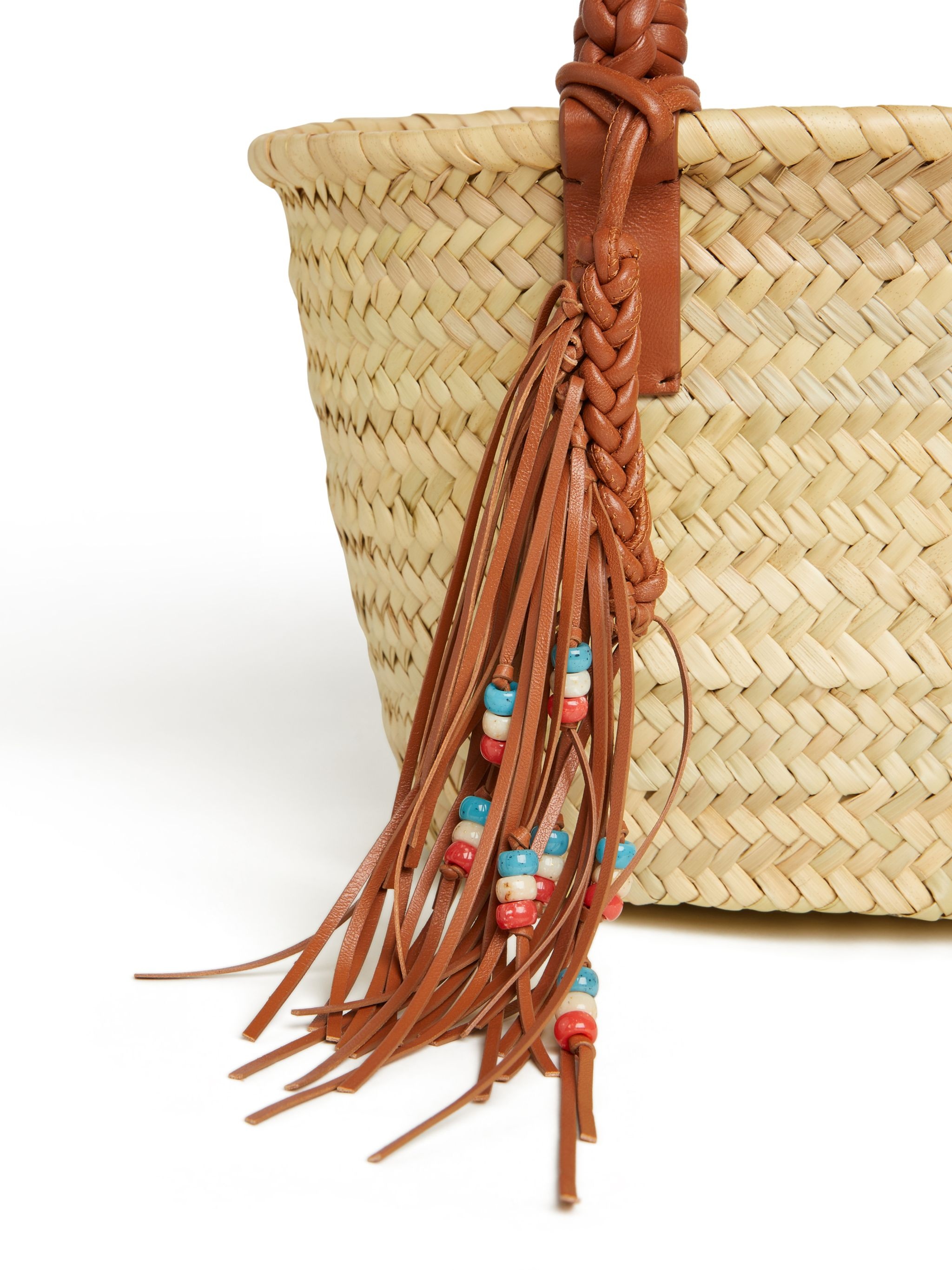 Icon Palm Leaf Small Tote Bag - 8