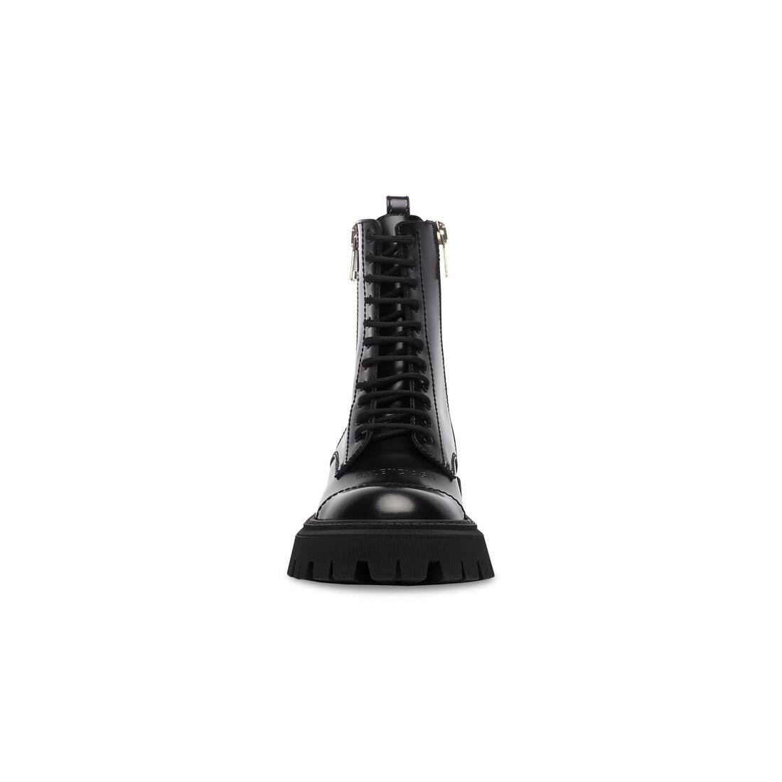 Women's Tractor 20mm Lace-up Boot in Black - 2