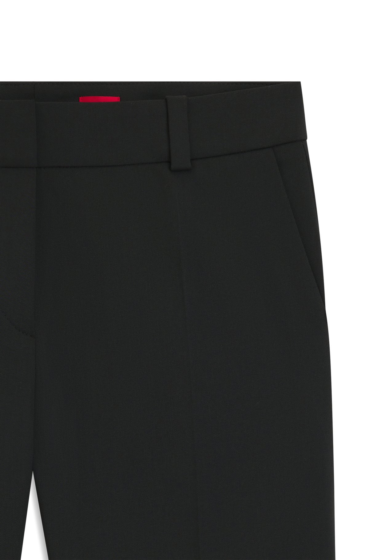 SLIM-FIT TROUSERS WITH A CROPPED LENGTH - 6