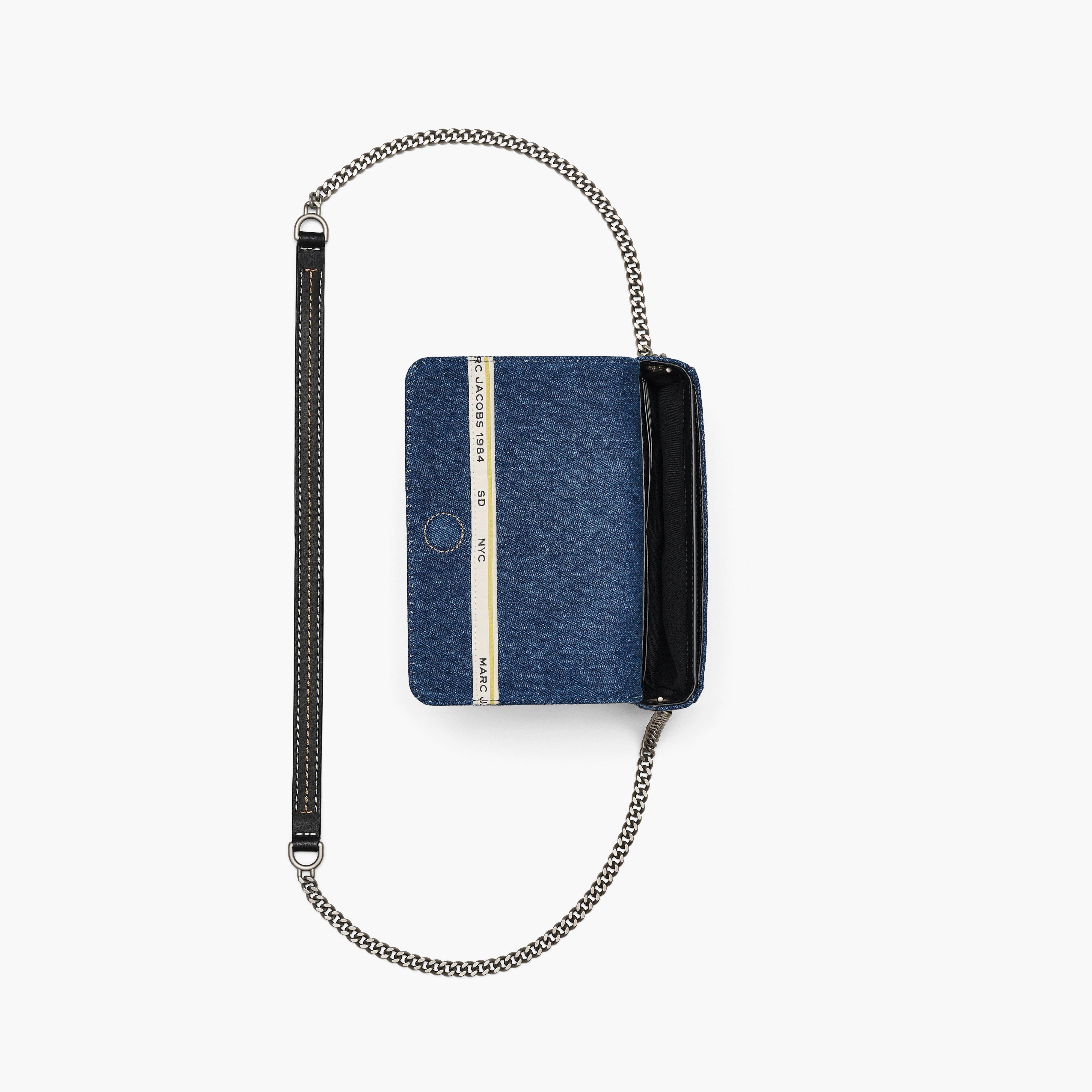 THE DENIM CHAIN MINI BAG - 6
