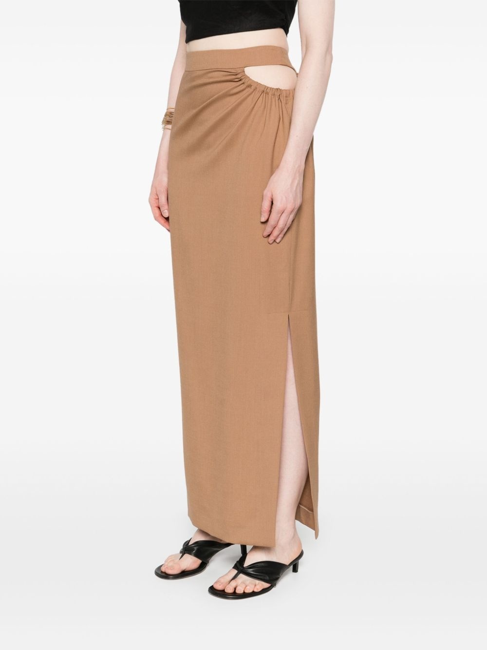 virgin-wool skirt - 3