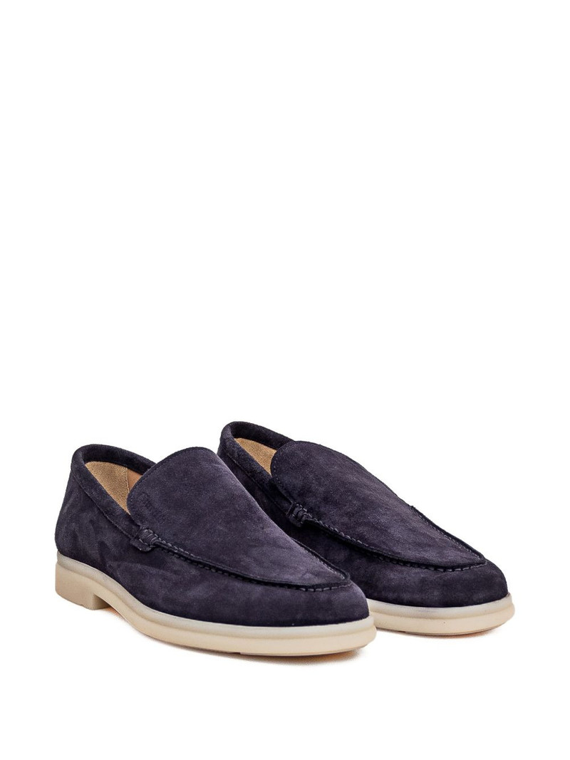 Church's topstitching leather loafers outlook