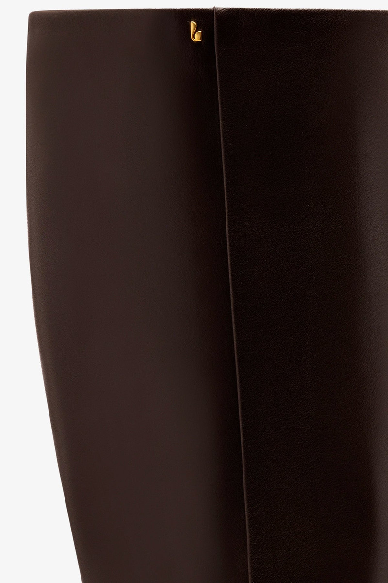 Kate Mid Boot In Brown Leather 4