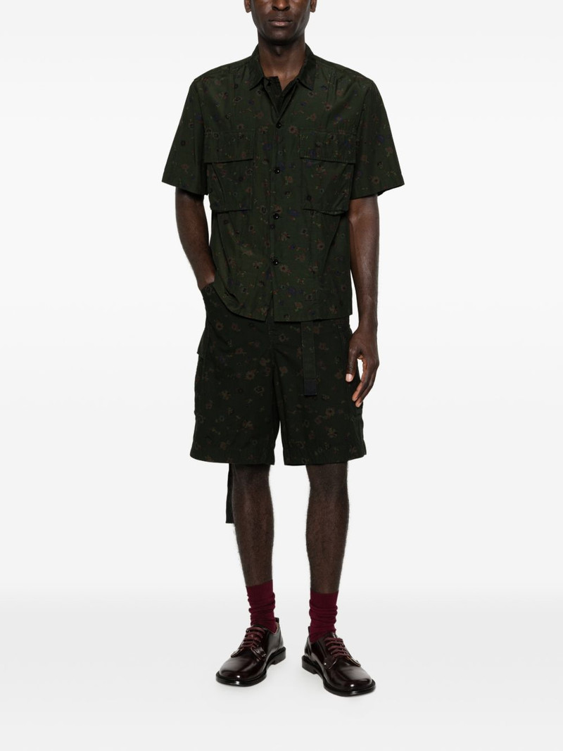 sacai floral-print shirt outlook