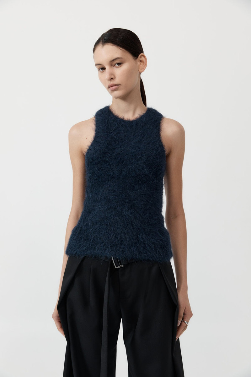 Alpaca Tank - Midnight Blue 2