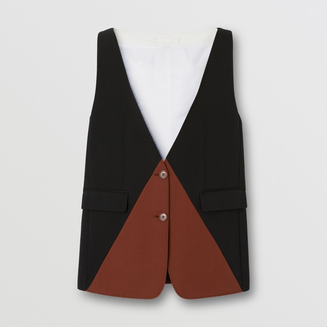 Geometric Intarsia Wool Reconstructed Tailored Jacket - 4