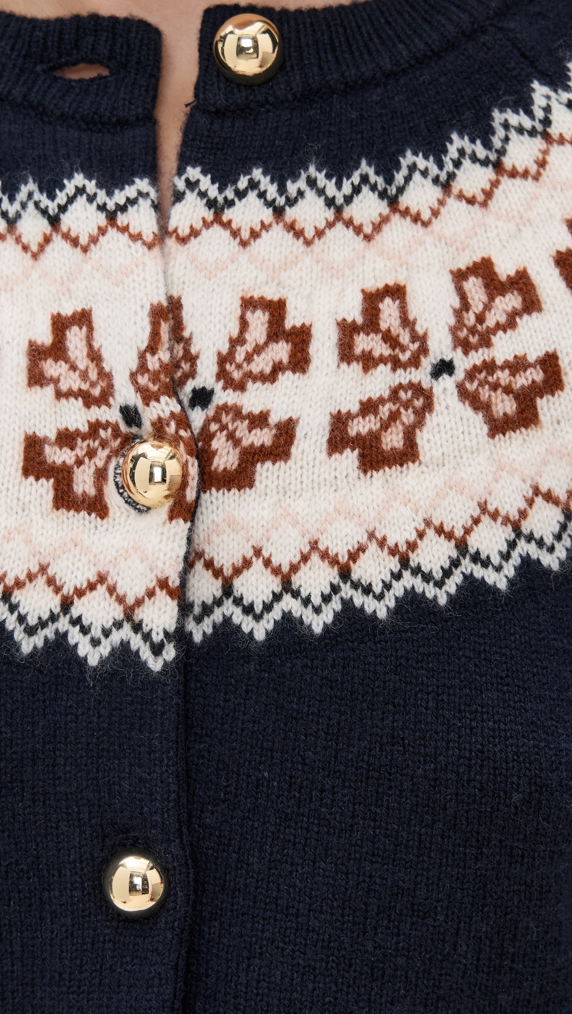 The Cashmere Fair Isle Cardi - 5