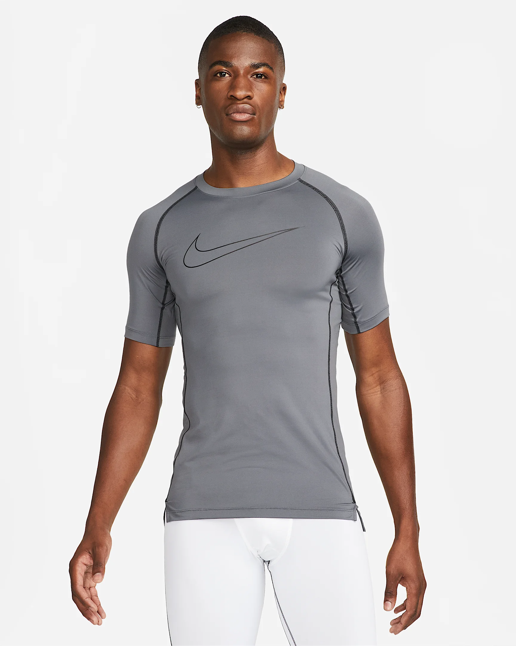 Nike Pro Dri-FIT Men's Tight Fit Short-Sleeve Top - 1