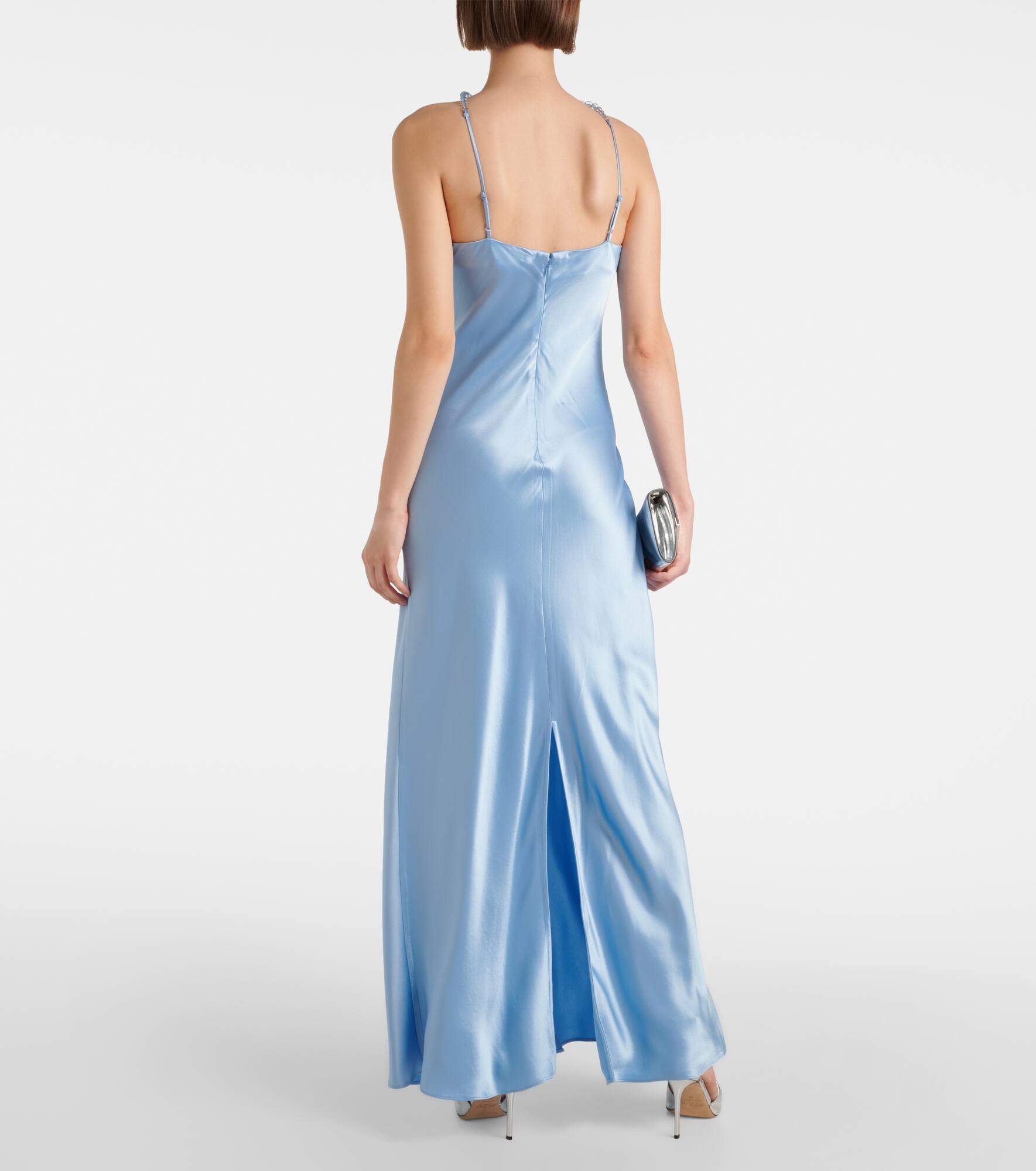 Cadence beaded satin gown - 3