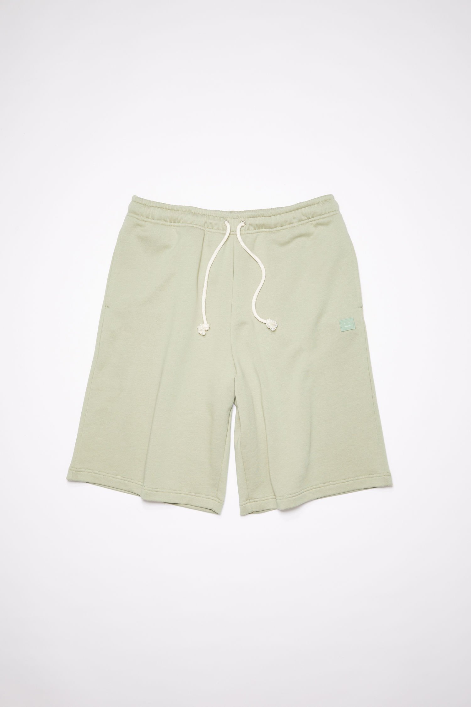 Fleece sweat shorts - Eucalyptus green - 4