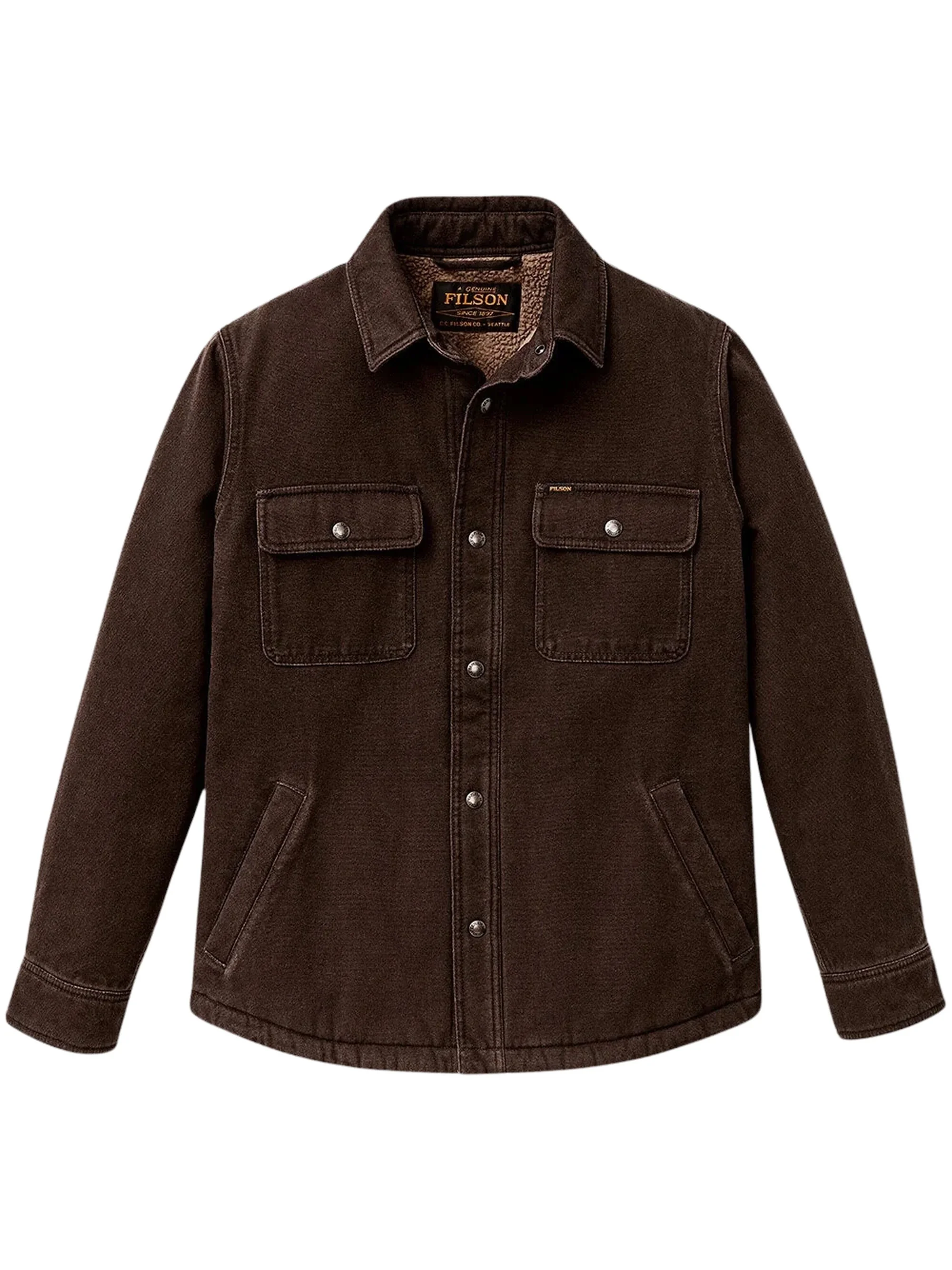 Fleece-lined jac-shirt - 1