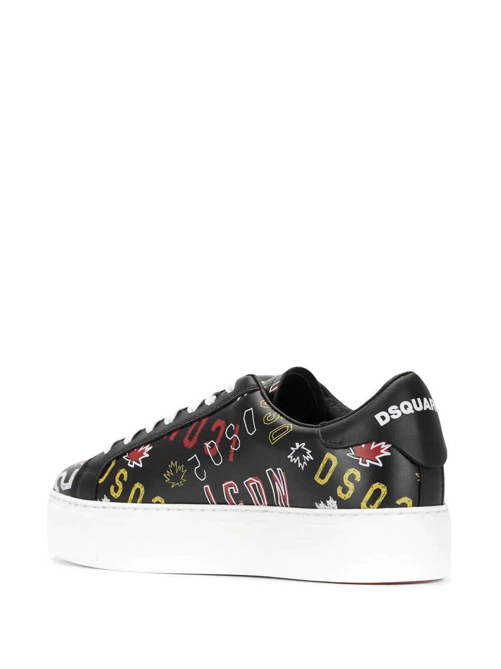 Icon print sneakers - 3