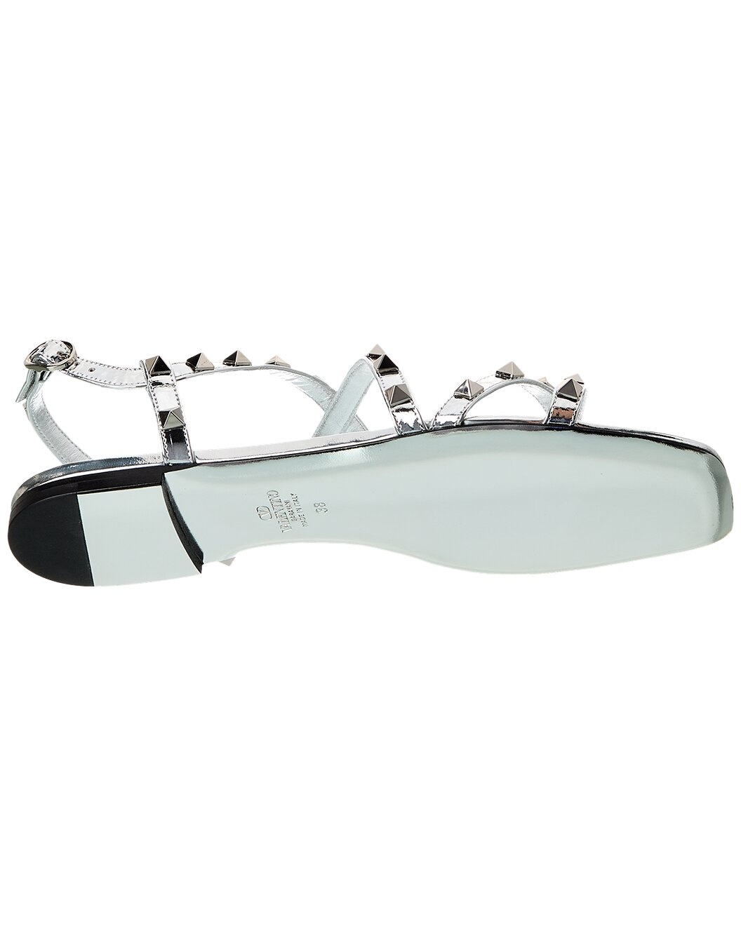 Valentino Rockstud Leather Sandal - 4