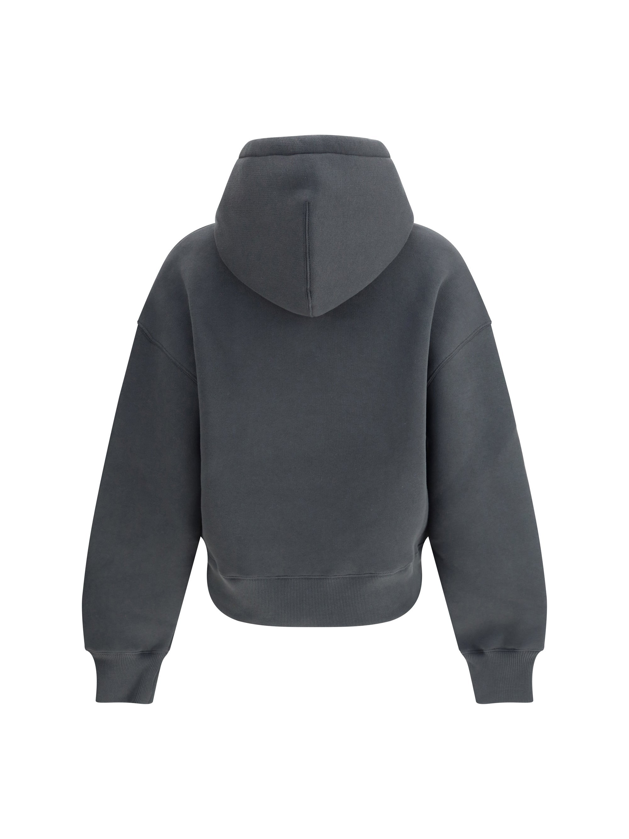 Ami Paris Women Hoodie Grand Ami De Coeur Embosse - 2
