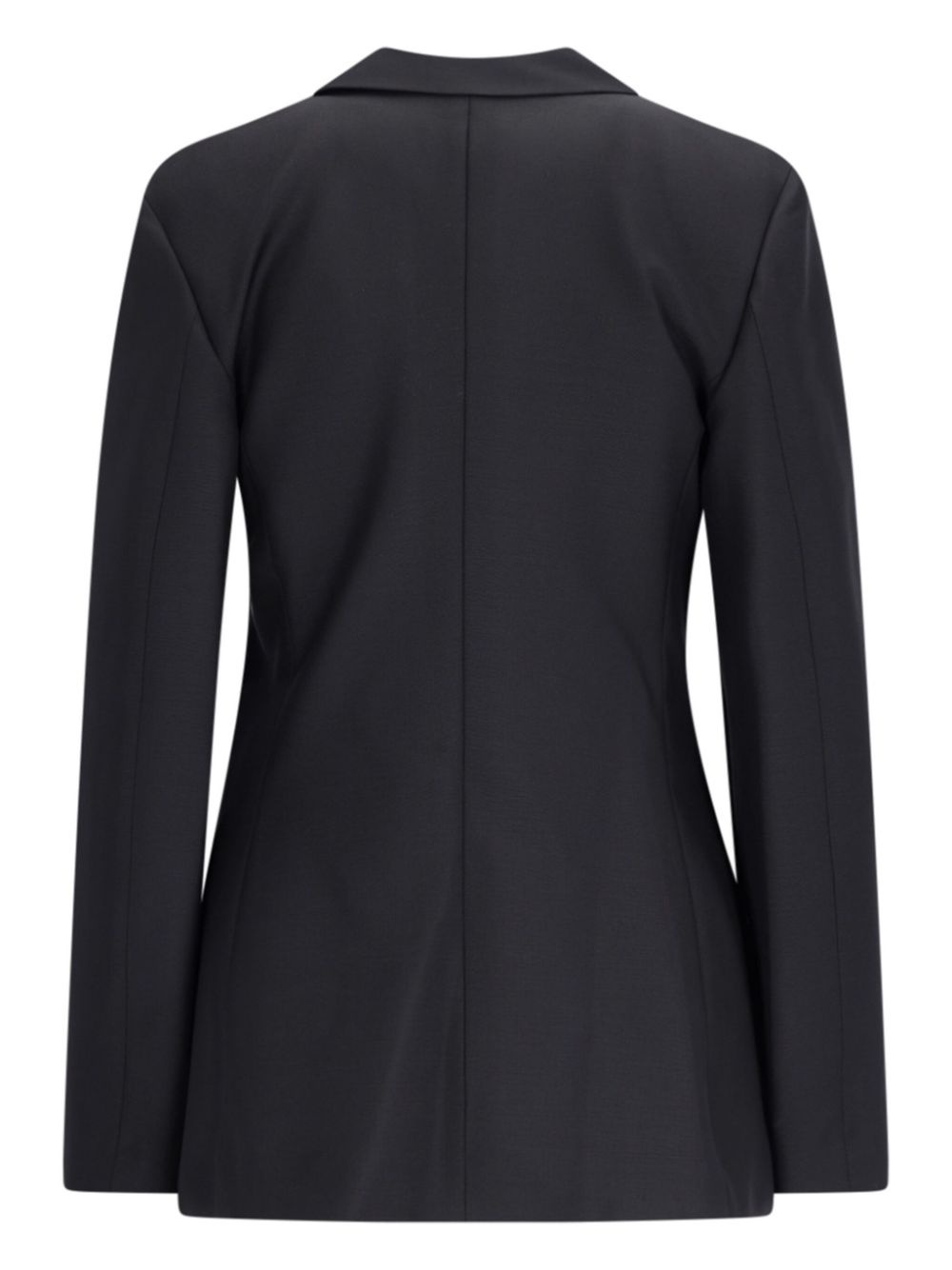 wool single-breasted blazer - 2