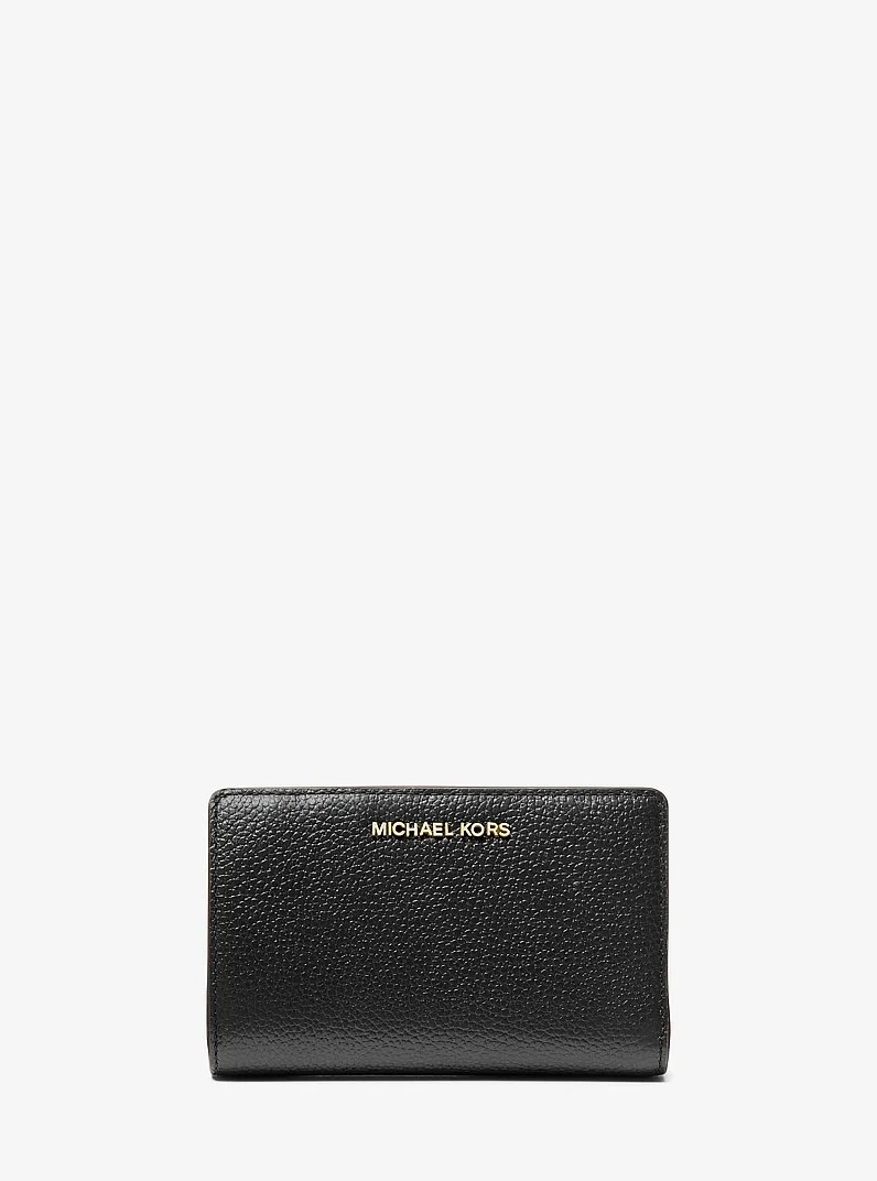 Medium Pebbled Leather Wallet - 1