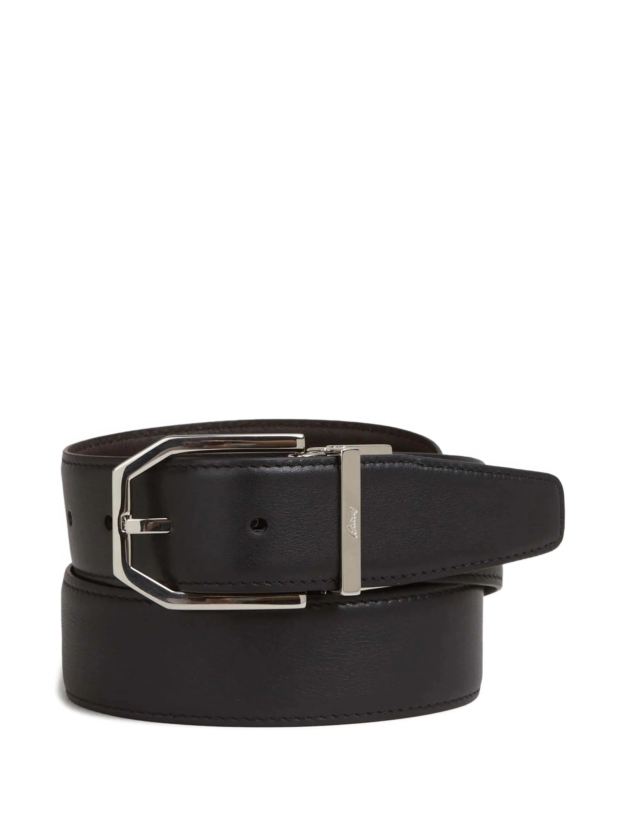Brioni Reversible Leather Belt - 1