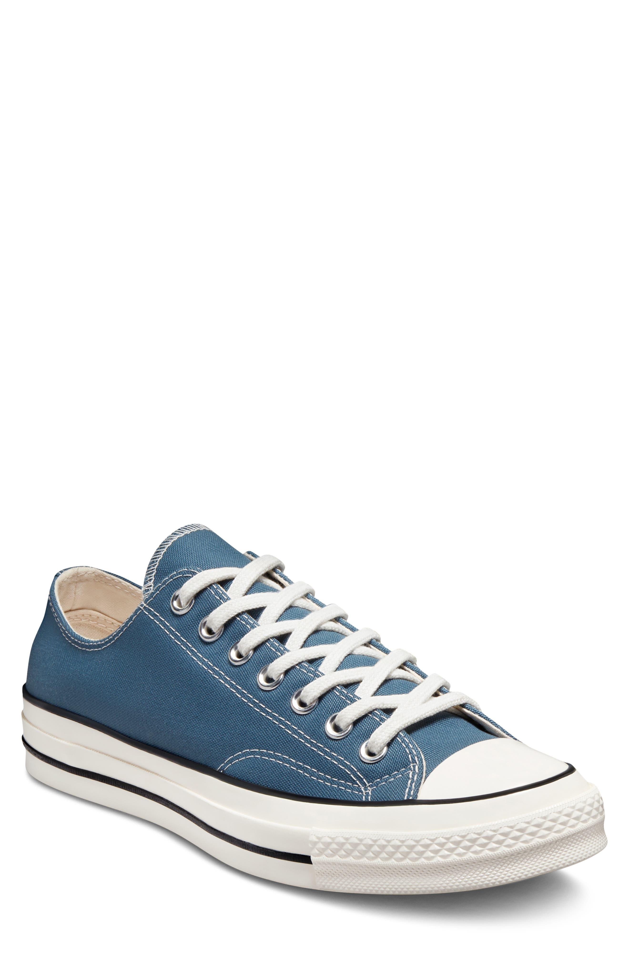Converse Gender Inclusive Chuck 70 Ox Sneaker in Deep Waters/Egret/Black at Nordstrom - 1