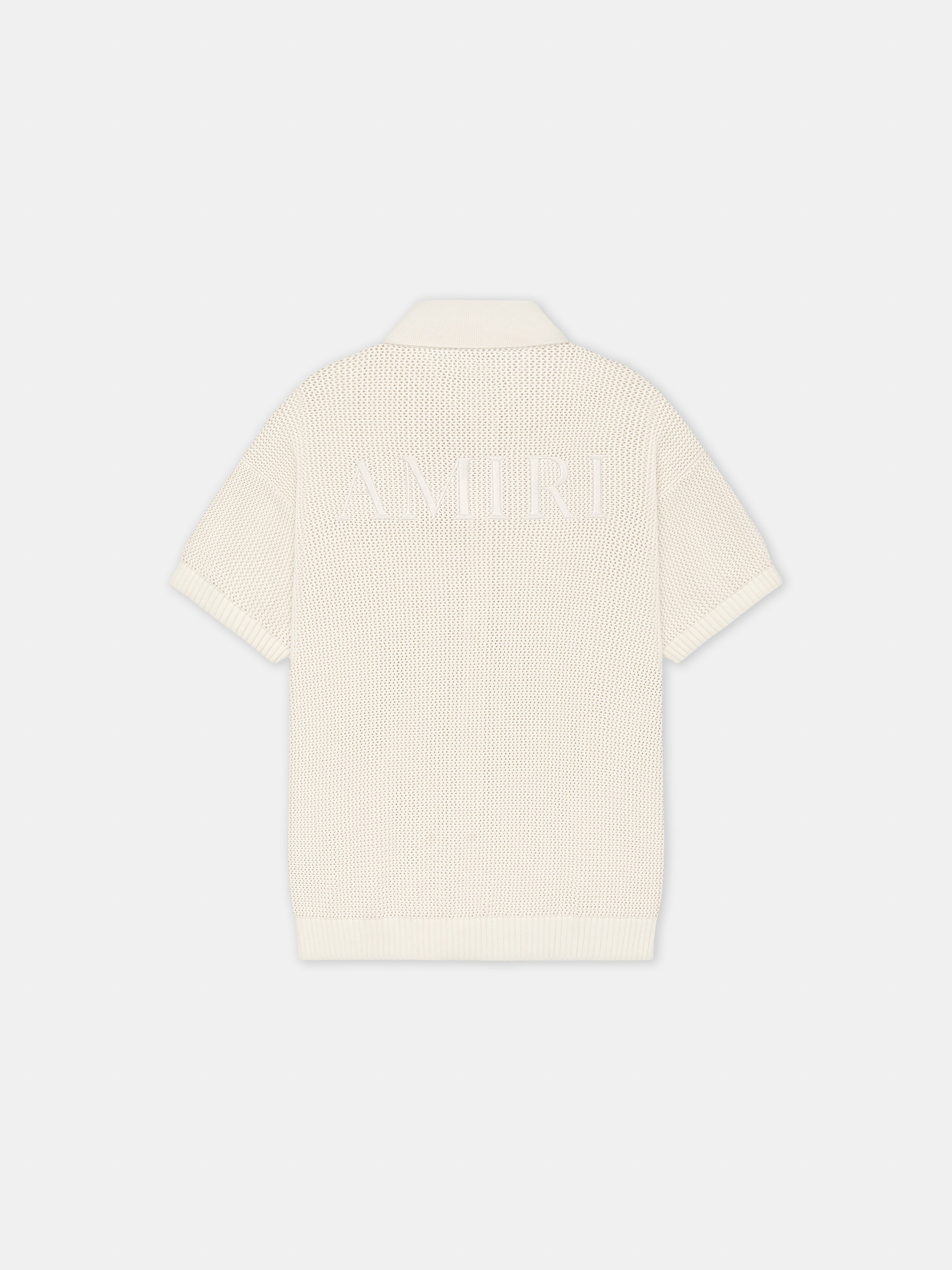 AMIRI CROCHET MESH SHIRT - 4