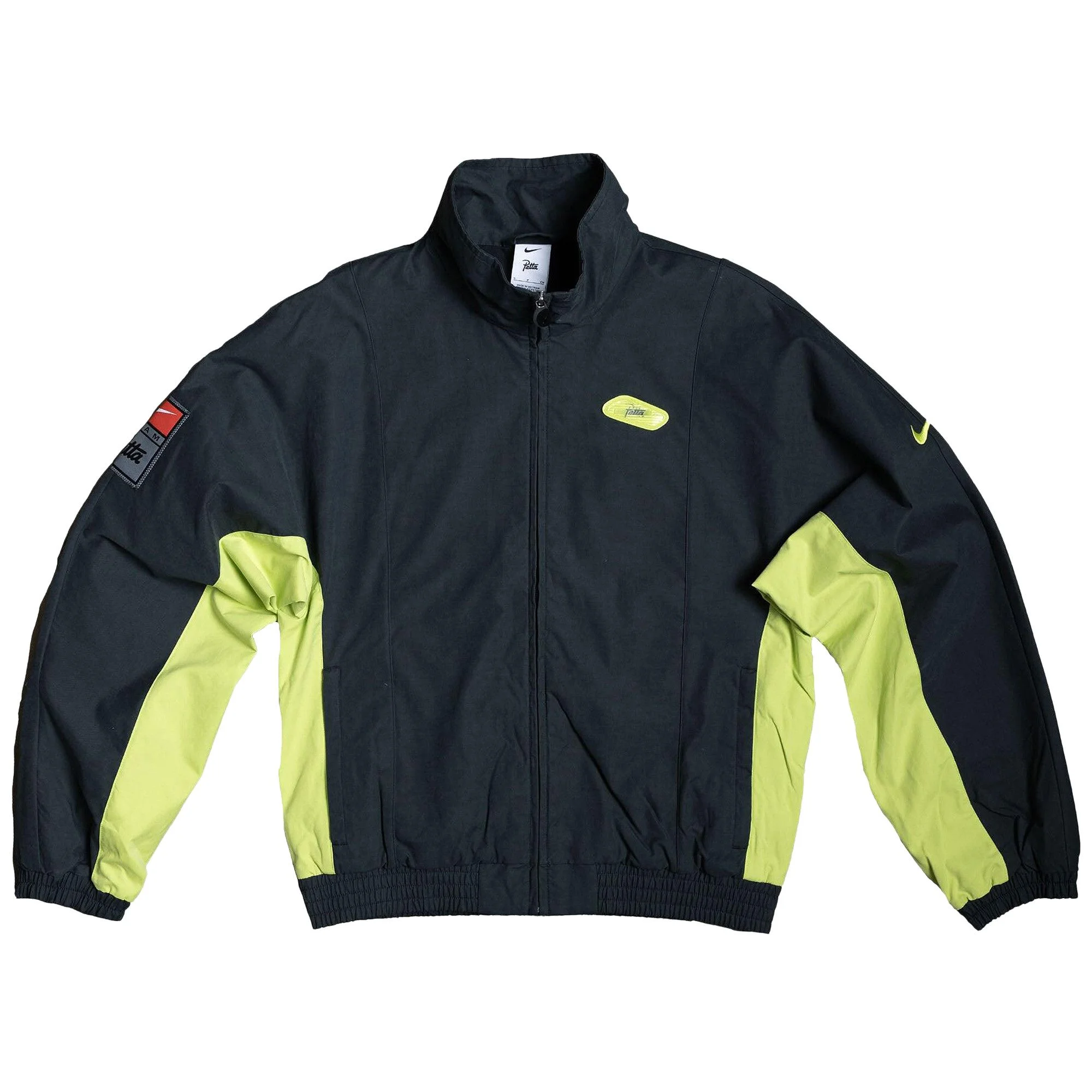 Nike x Patta Track Jacket 'Black/Cyber' - 1