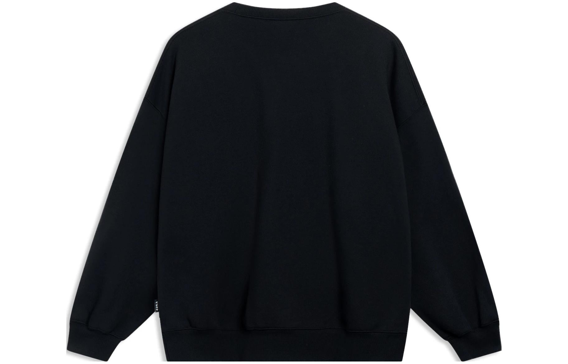 Li-Ning Rijindoujin Graphic Sweatshirt 'Black' AWDT315-2 - 2
