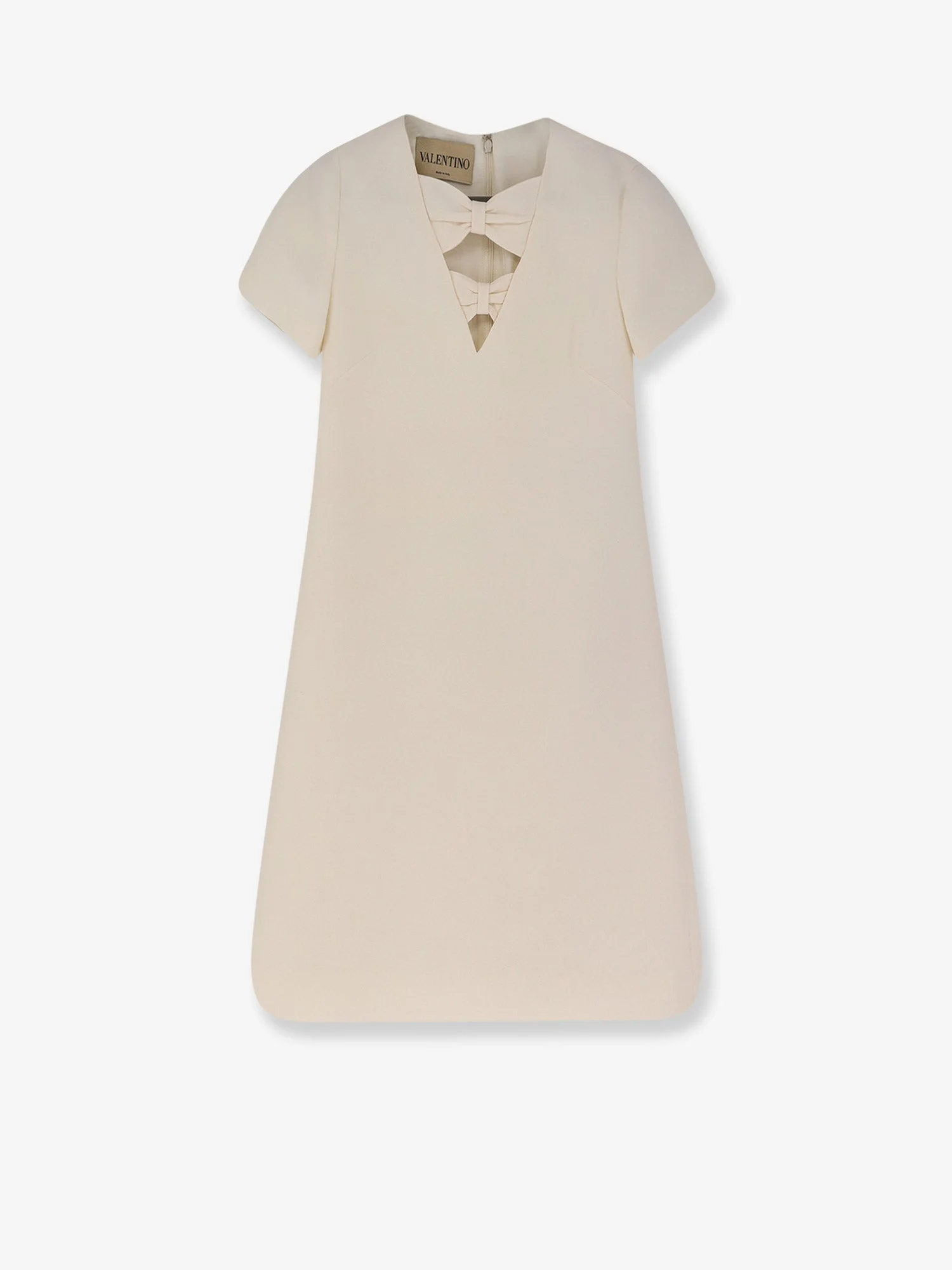 Valentino Virgin Wool And Silk Mini Dress - 1