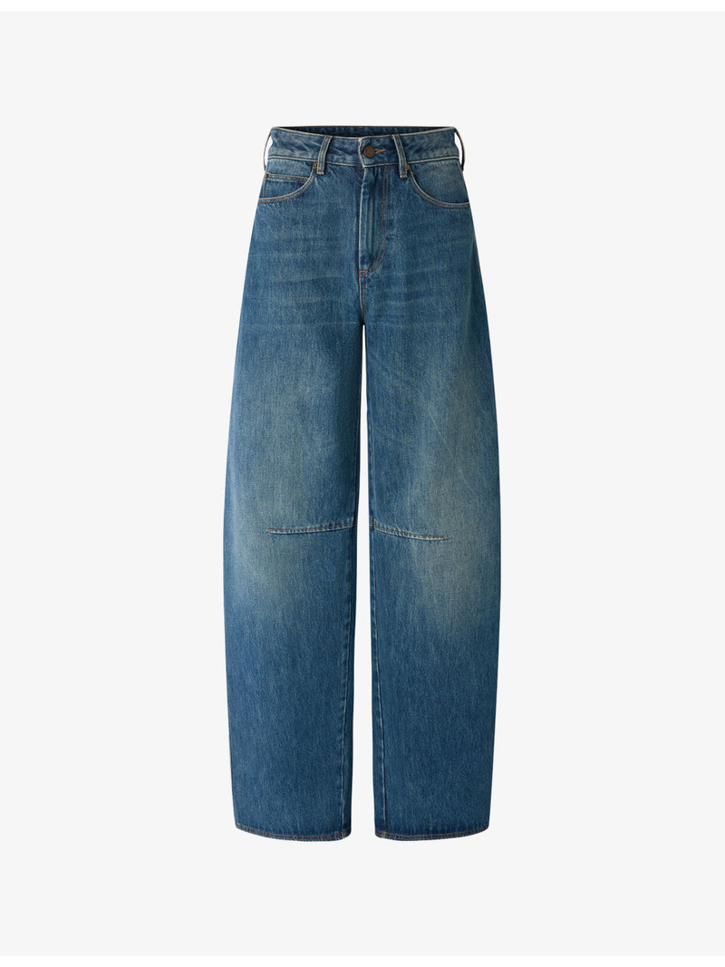Gaspard Balloon-Leg High-Rise Jeans 1