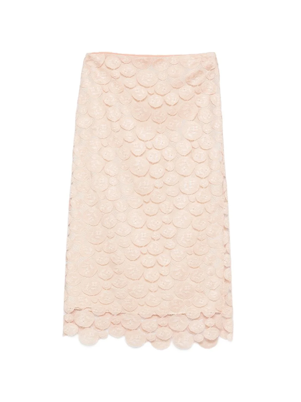 floral-patterned skirt - 1