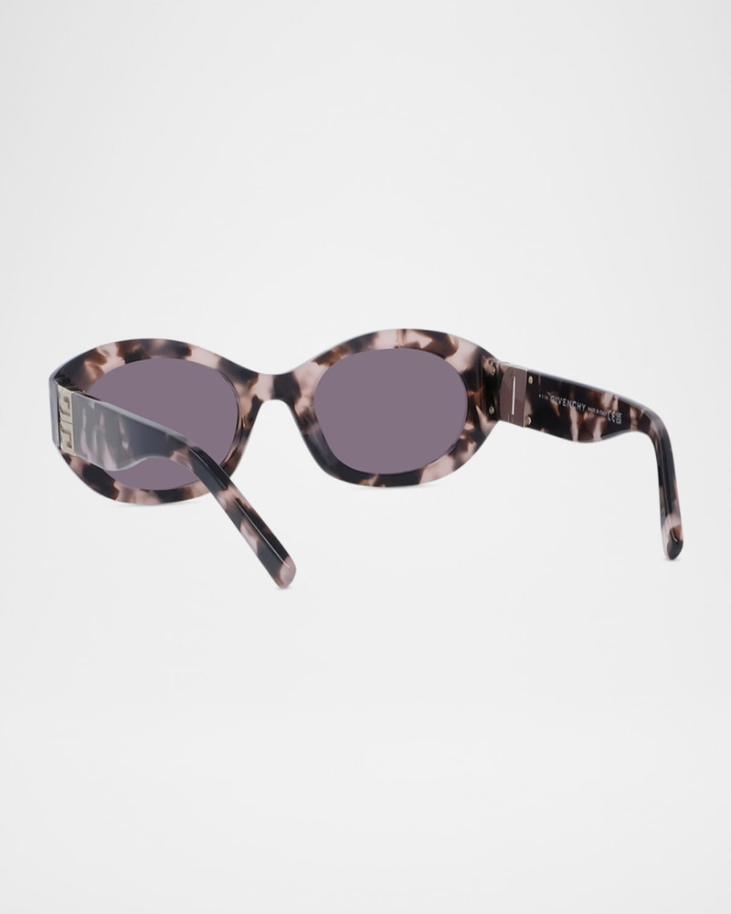 Givenchy Tortoise Acetate 4G Sunglasses outlook