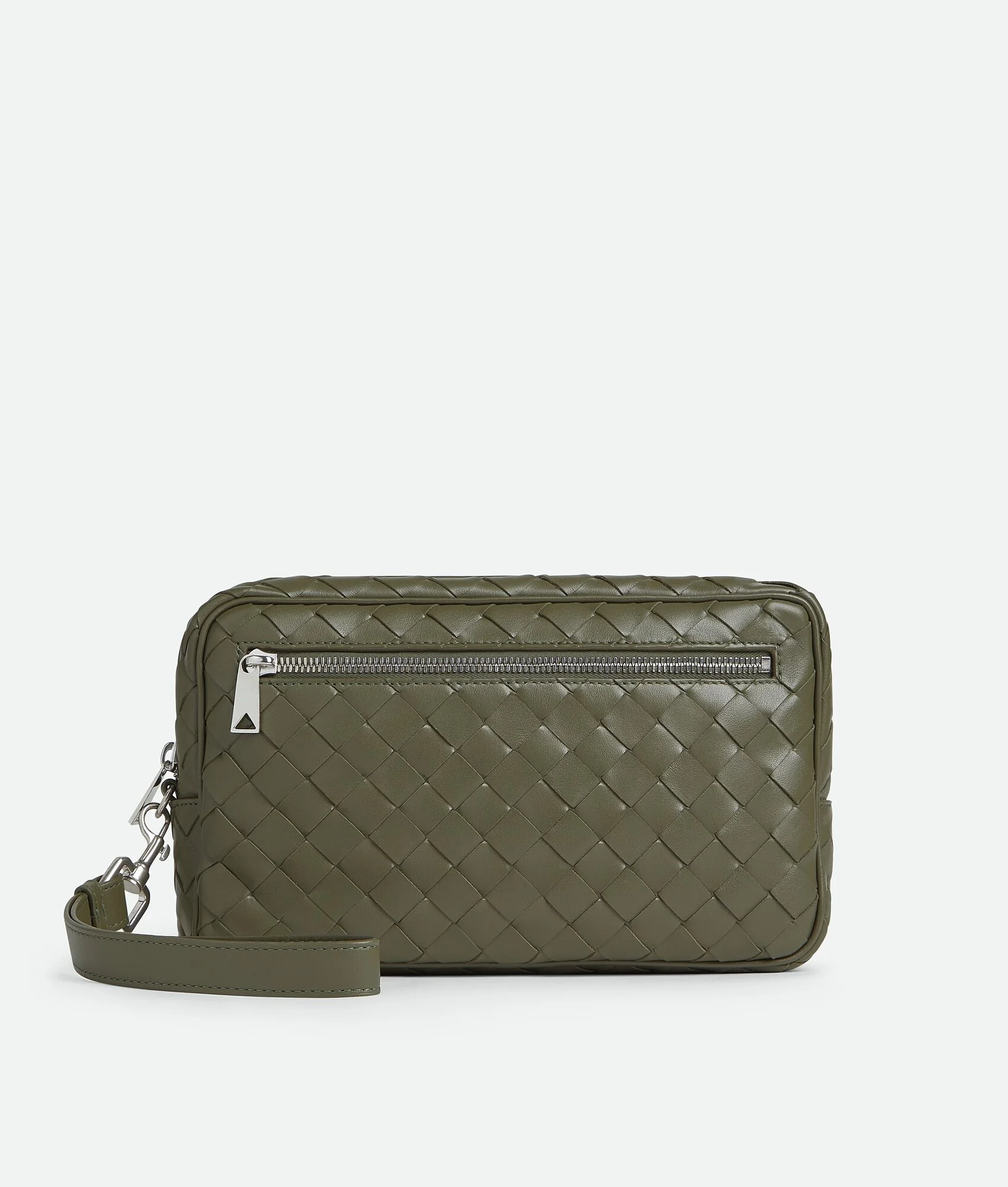 Intrecciato Pouch With Wristlet - 1