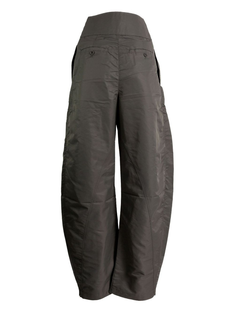 JW Anderson pleated high-waisted trousers outlook