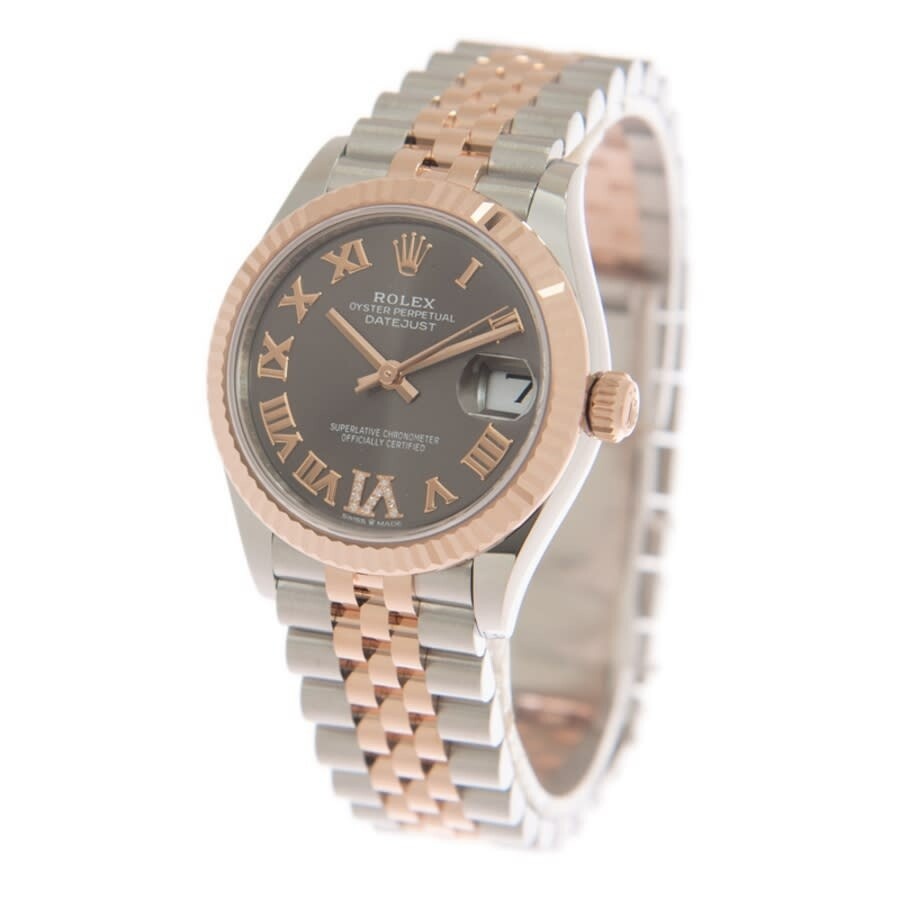 Rolex Datejust 31 Rhodium Diamond Dial Automatic Ladies Steel and 18kt Everose Gold Jubilee Watch 27 - 4