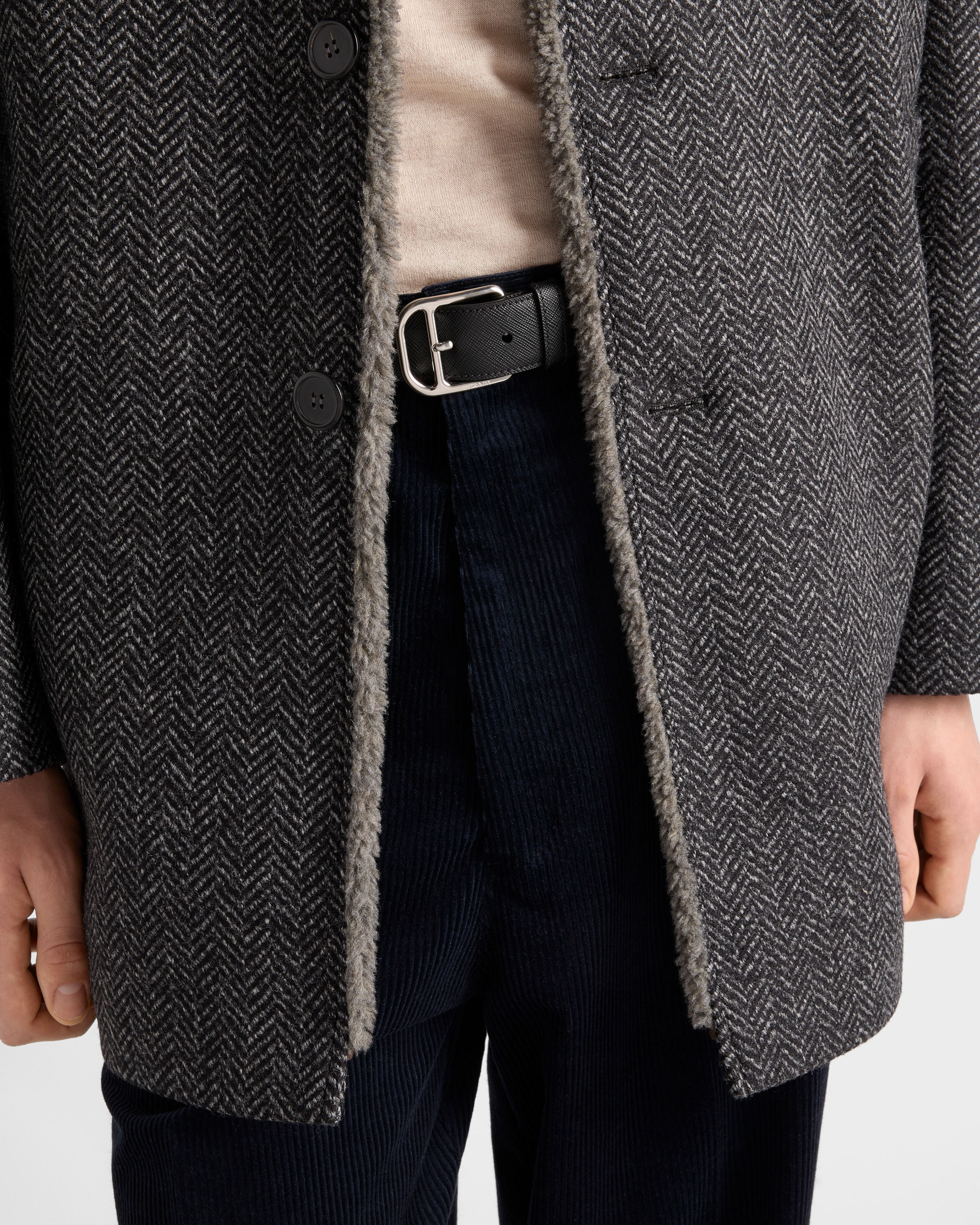 Cashmere and cotton corduroy pants - 3