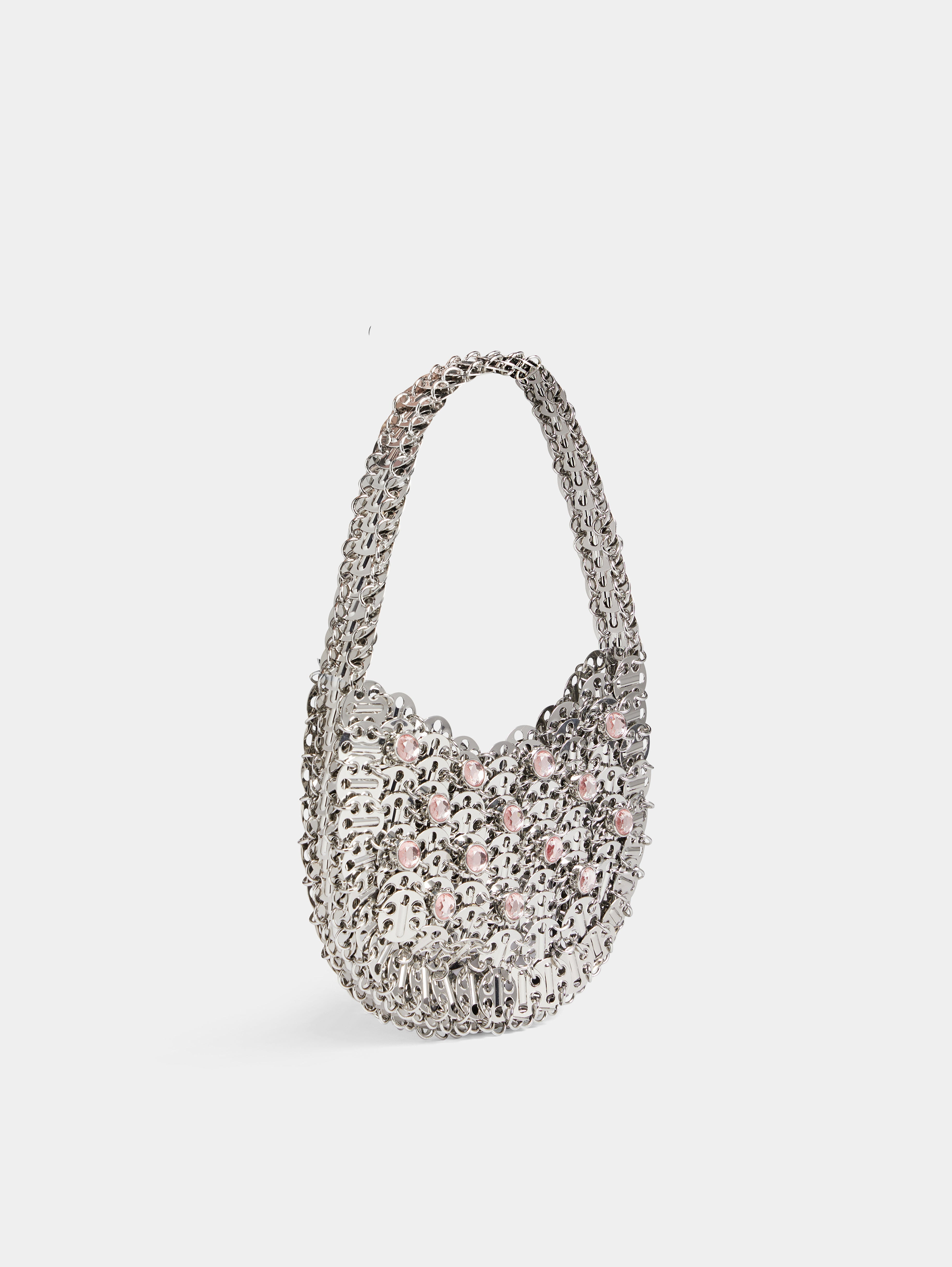 ICONIC SILVER MOON 1969 BAG EMBELLISHED WITH RHINESTONES - 3