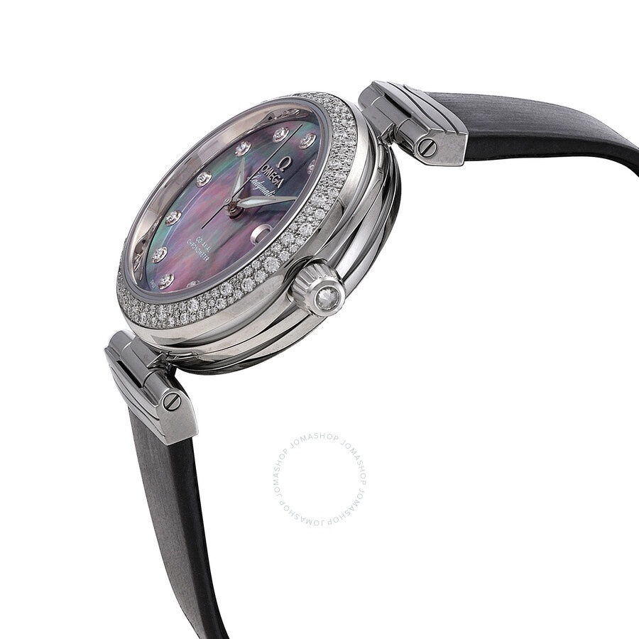 Omega De Ville Ladymatic Chronometer Diamond Watch 425.37.34.20.57.004 - 2