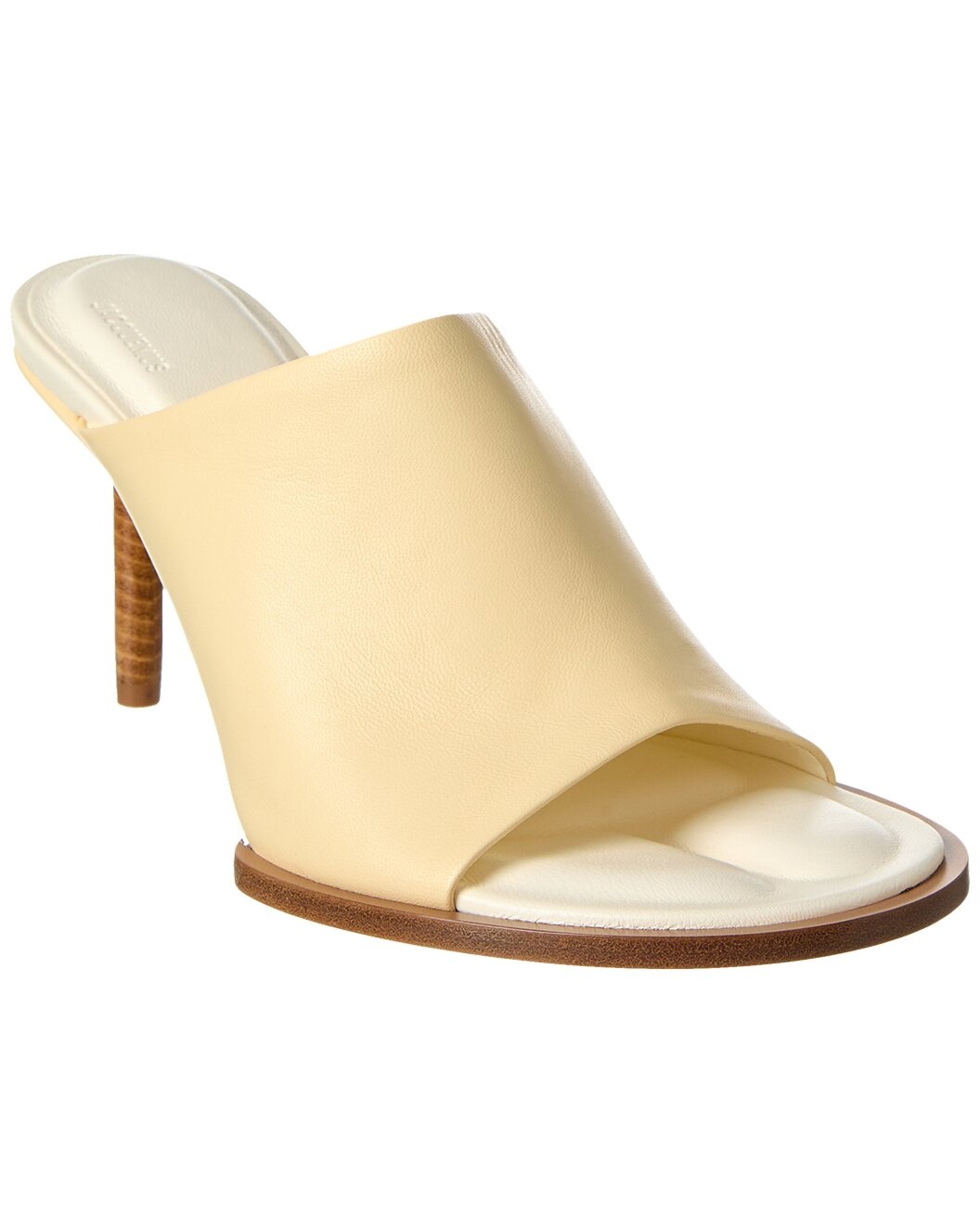 Jacquemus Les Mules Rond Carre Leather Mule - 1